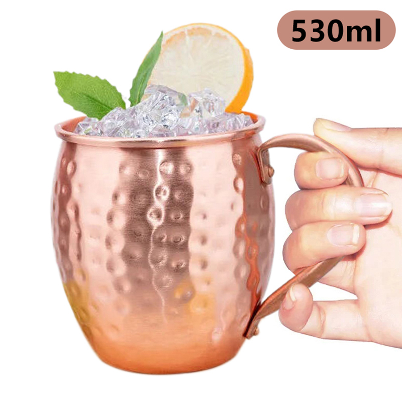 【F】530ml 100% Copper Moscow Mu - Mule Copper Mug のレビューと価格