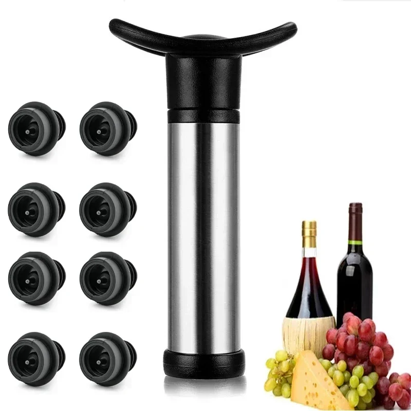 Vacuum Wine Pump Kit with Wine - Wine Preservation Pump のレビューと価格