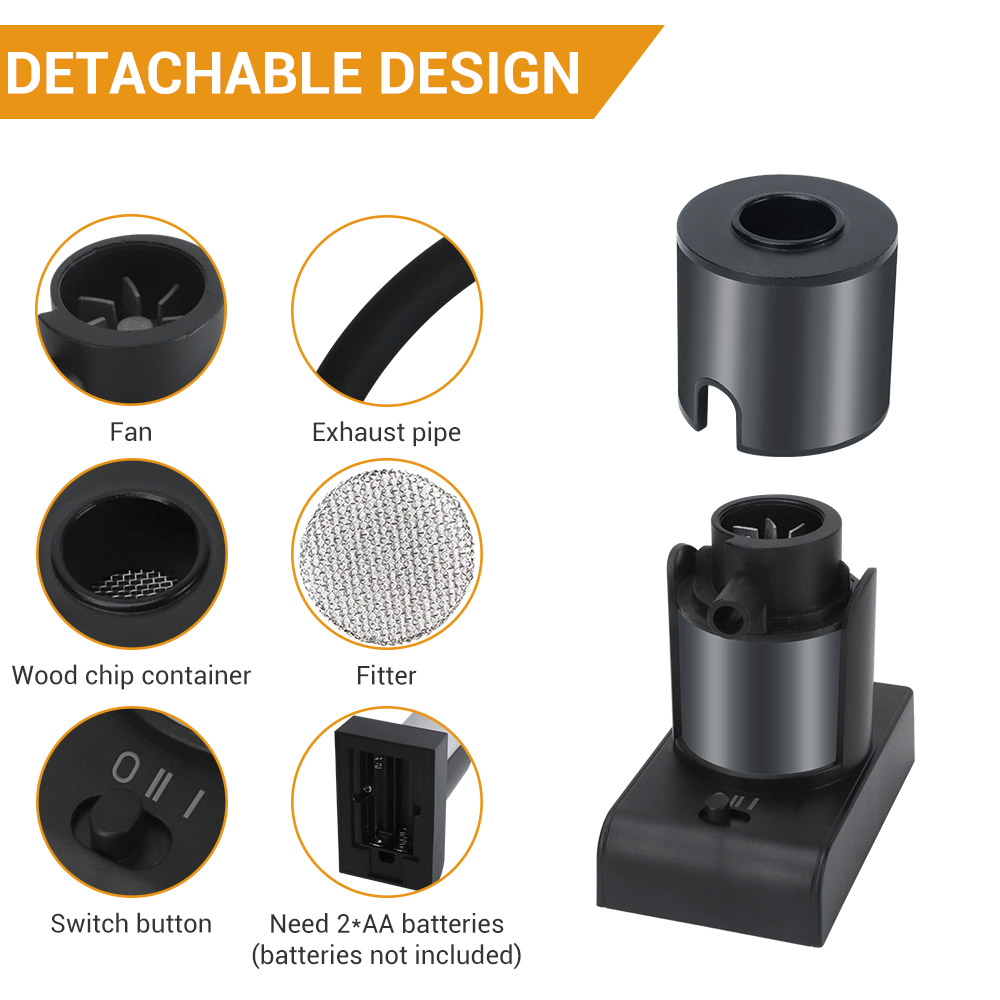 BORUiT Portable Food Cold Smok - Smoking Gun Kit のレビューと価格
