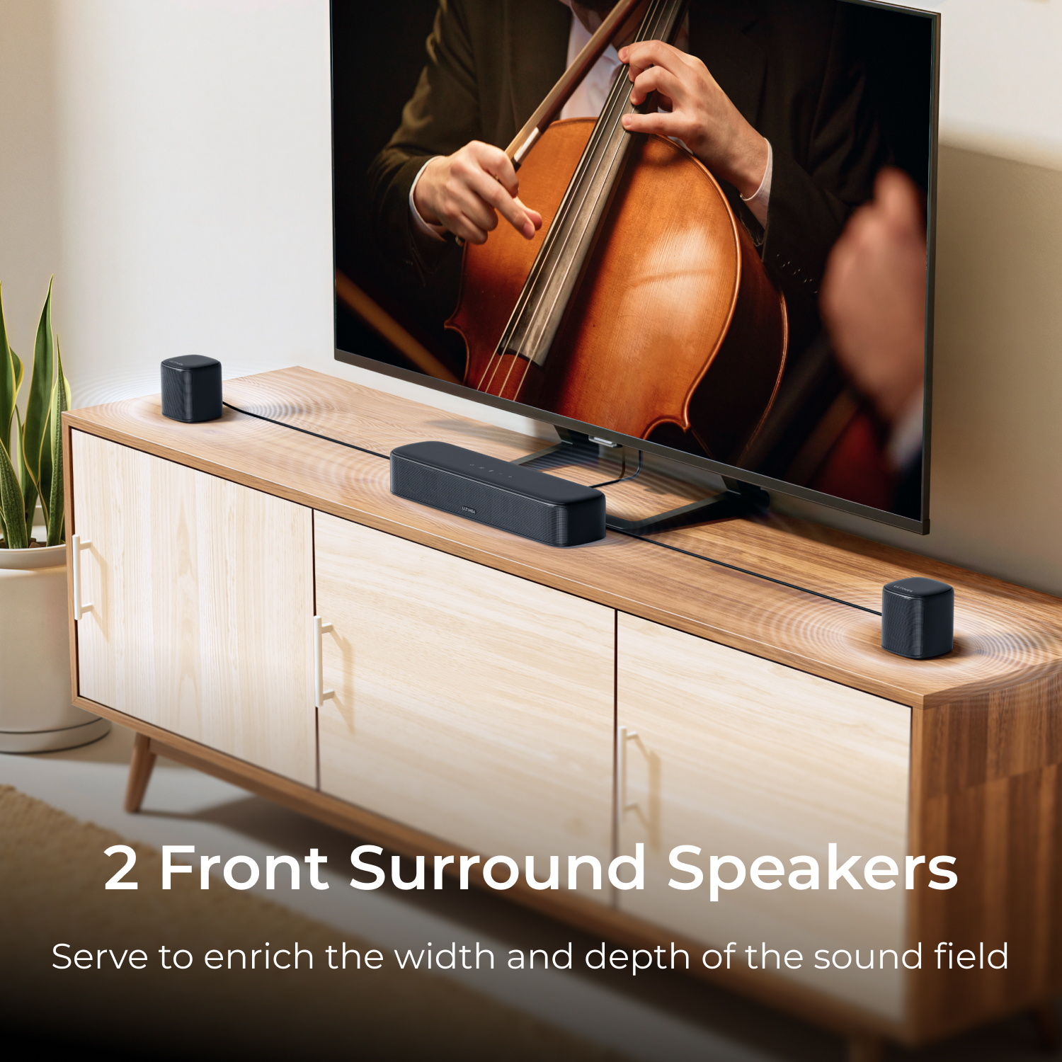 ULTIMEA 7.1ch Sound Bar with S - Home Bar And Theater のレビューと価格