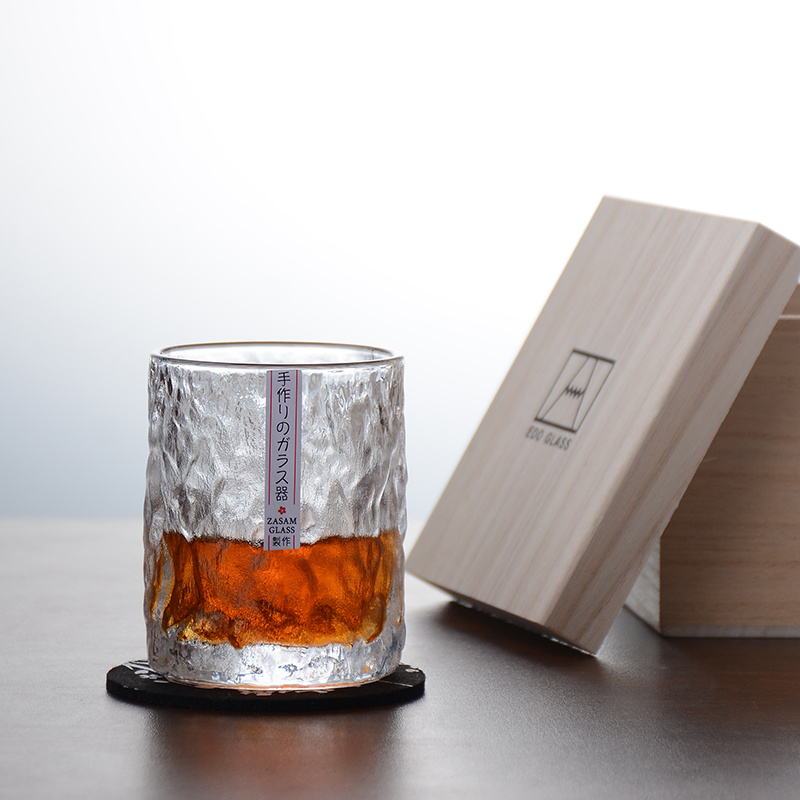 Thick Heavy Base EDO Crystal G - Old Fashioned Glass のレビューと価格