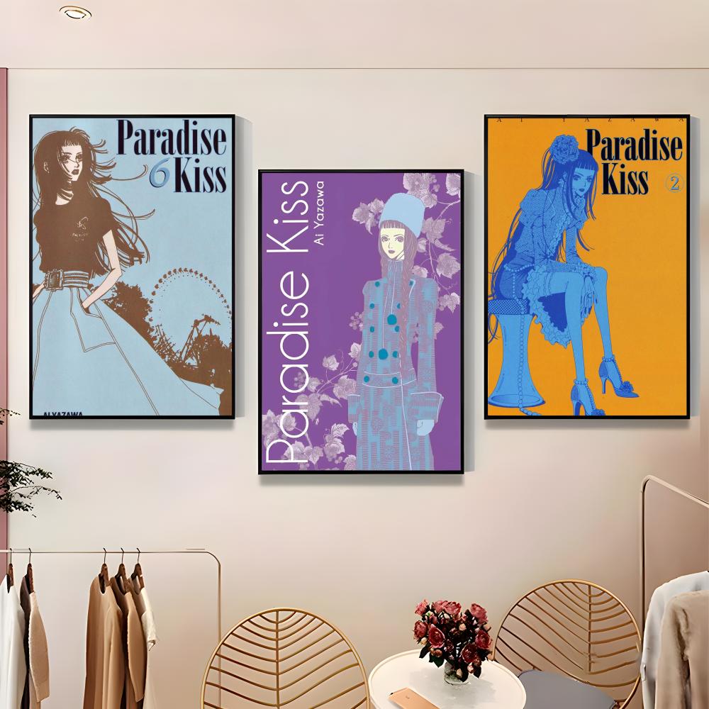 Fashion Paradise Kiss Poster P - Home Bar And Theater のレビューと価格