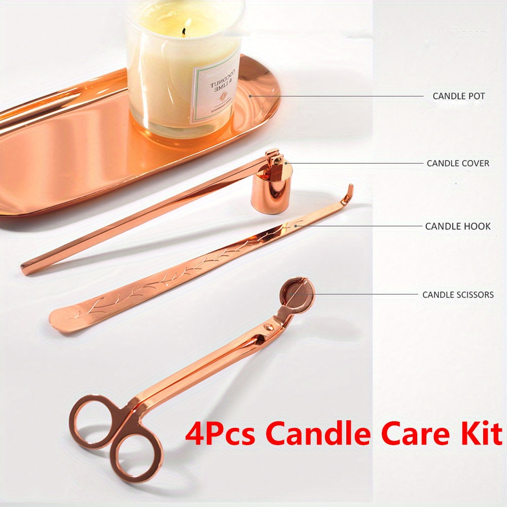 4pcs/set Luxury Candle Care Ki - Home Barber のレビューと価格