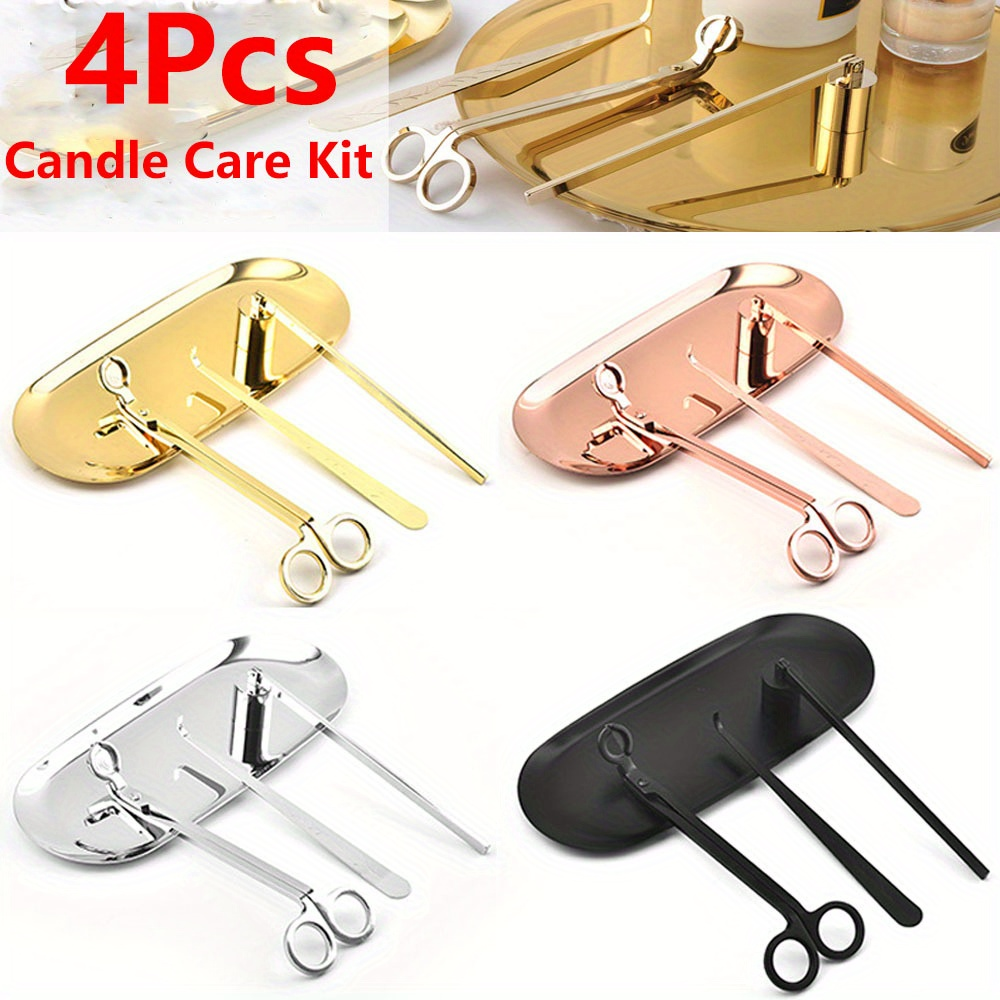 4pcs/set Luxury Candle Care Ki - Home Barber のレビューと価格