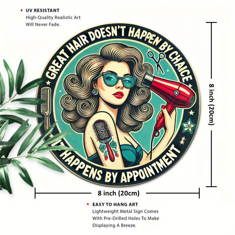 1pc Retro Hair Care Metal Alum - Home Barber のレビューと価格