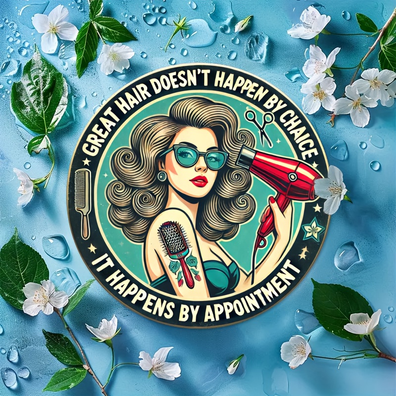 1pc Retro Hair Care Metal Alum - Home Barber のレビューと価格