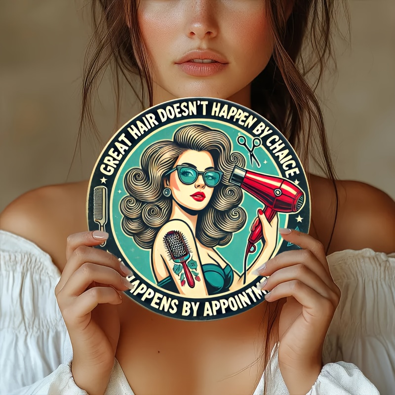 1pc Retro Hair Care Metal Alum - Home Barber のレビューと価格