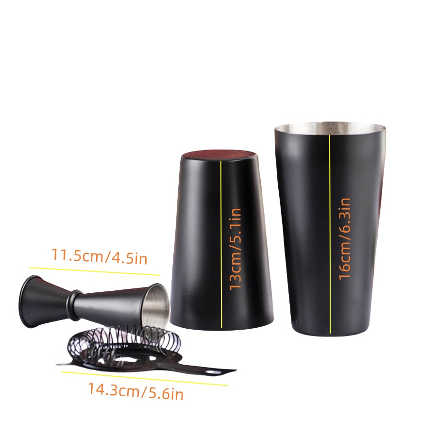 Boston Cocktail Shaker Set 4-P - Boston Shaker Set のレビューと価格