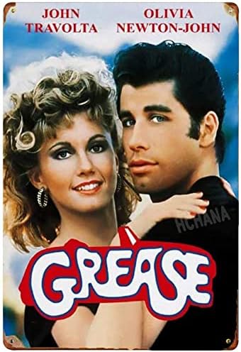 Grease Classic Movie Tin Sign, - Home Bar And Coffee のレビューと価格