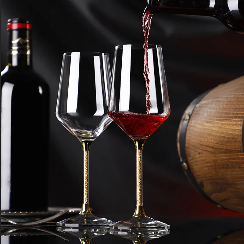 420ml Gold crystal red wine gl - Highball Glass Set のレビューと価格