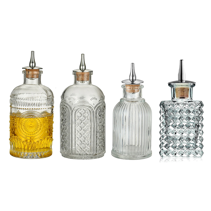 Vintage Cocktail Bitters Bottl - Bitters Bottle Set のレビューと価格