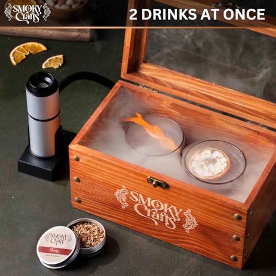 Old Fashioned Smoker Kit - Whi - Smoking Gun Kit のレビューと価格