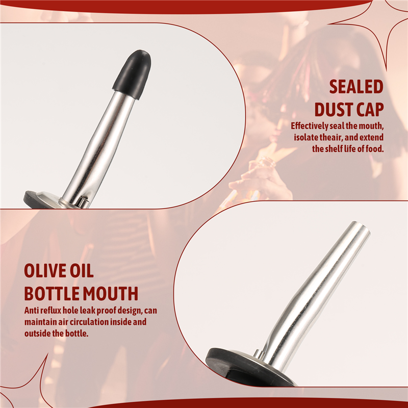 AEE2-6Pcs Stainless Steel Pour - Speed Pourer Cap のレビューと価格