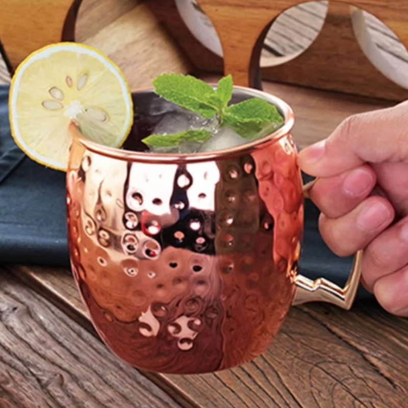 530ml Cocktail Wine Cup Moscow - Mule Copper Mug のレビューと価格