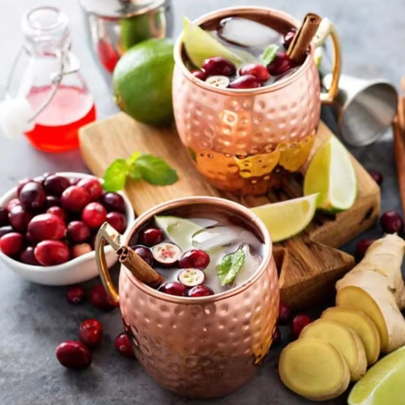 530ml Cocktail Wine Cup Moscow - Mule Copper Mug のレビューと価格