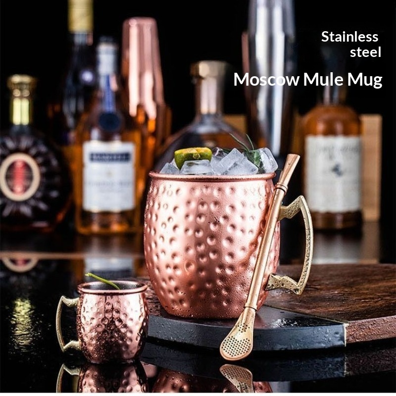 530ml Cocktail Wine Cup Moscow - Mule Copper Mug のレビューと価格