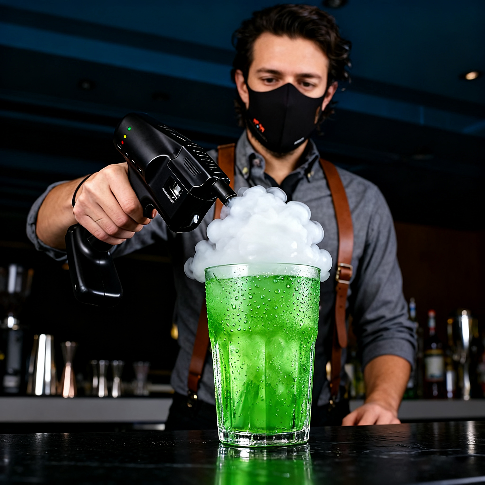 Cocktail Smoke Bubble Gun - US - Smoking Gun Kit のレビューと価格
