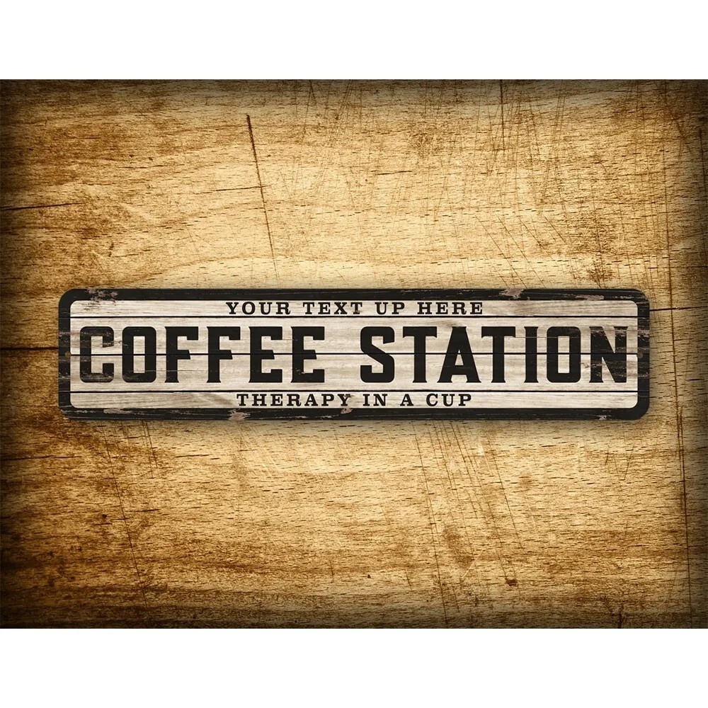 Custom Text Logo Weathered Woo - Home Bar Signs のレビューと価格