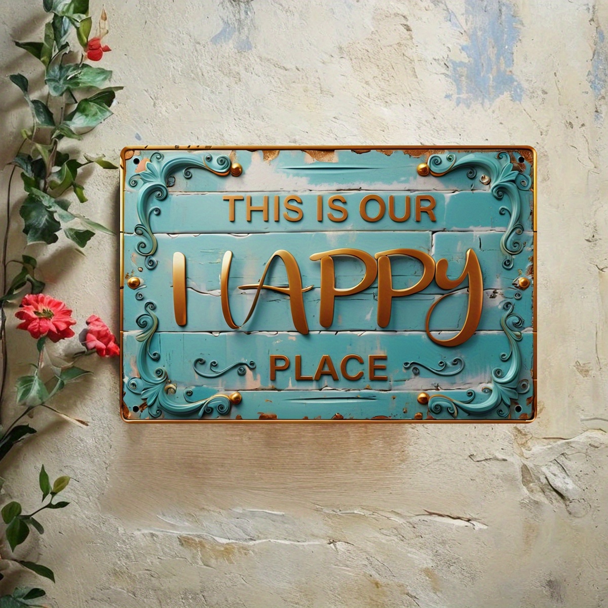 Vintage Metal Sign: This Is Ou - Home Bar And Coffee のレビューと価格