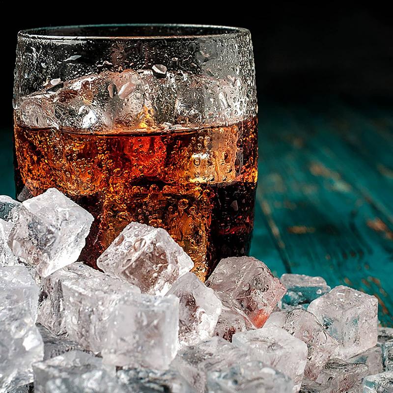 50PCS 3D Acrylic Fake Ice Cube - Ice Mold Sphere のレビューと価格