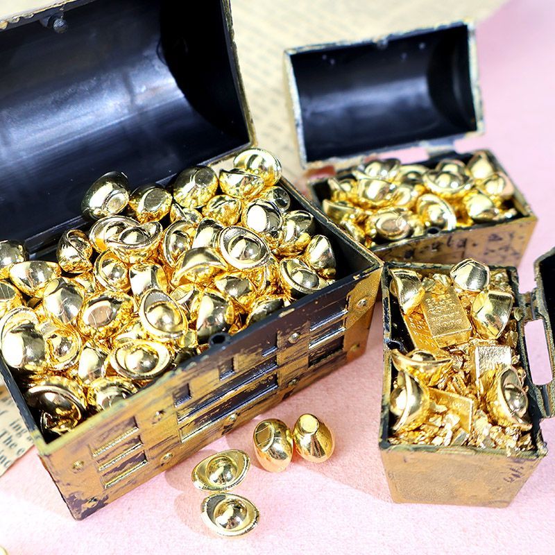 1set Mini Gold Bar Ingot Pirat - Bar Cart Gold のレビューと価格