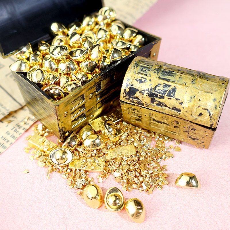 1set Mini Gold Bar Ingot Pirat - Bar Cart Gold のレビューと価格