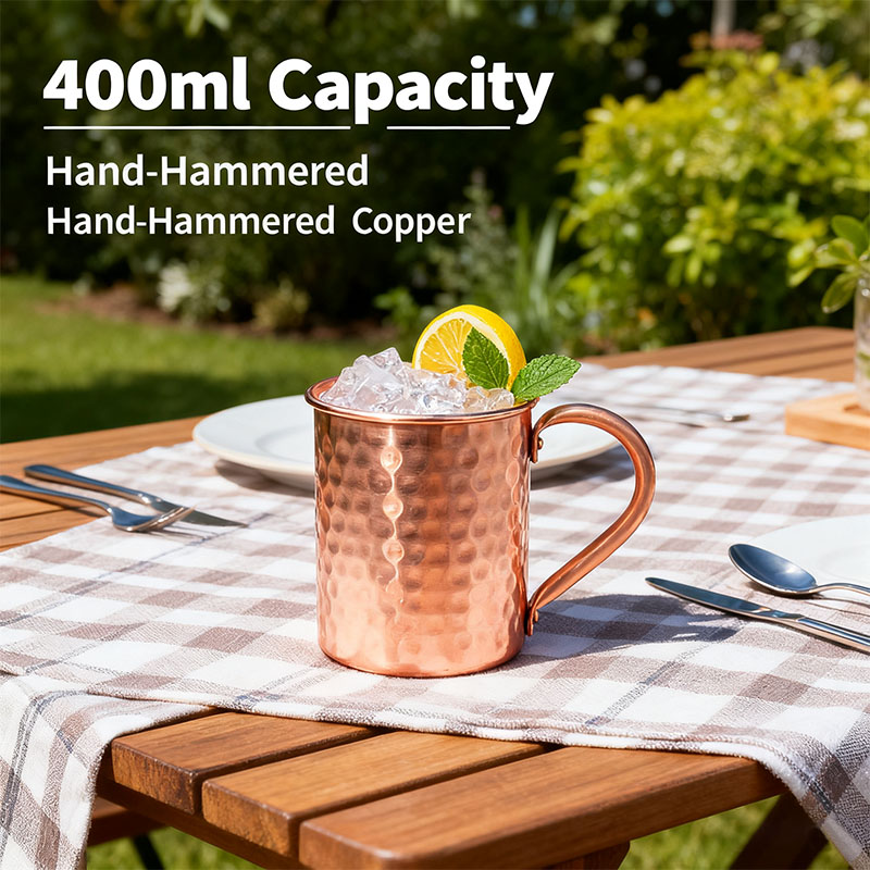 New 100% Copper Cups Pure Soli - Mule Copper Mug のレビューと価格