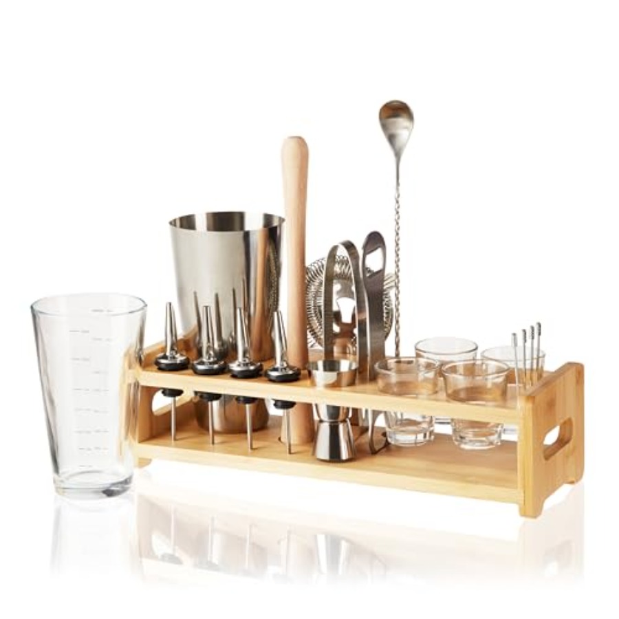 20-Piece Cocktail Shaker Bar S - Boston Shaker Set のレビューと価格