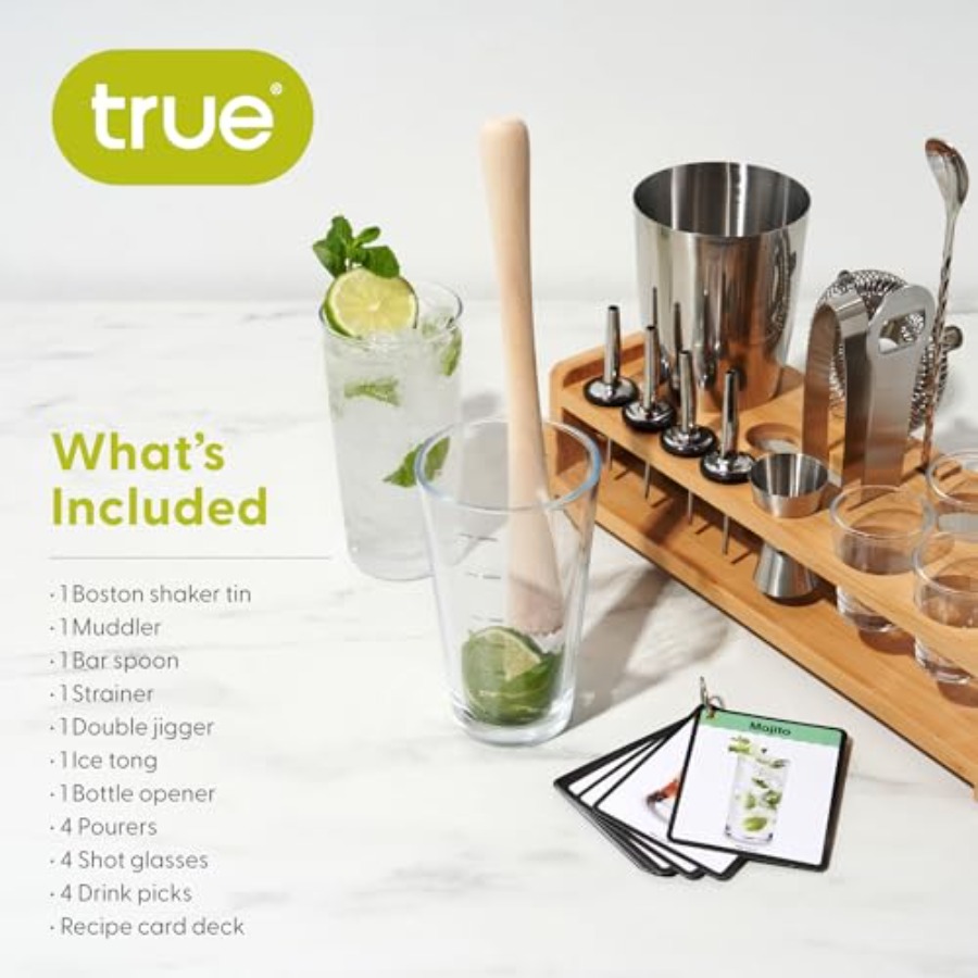20-Piece Cocktail Shaker Bar S - Boston Shaker Set のレビューと価格