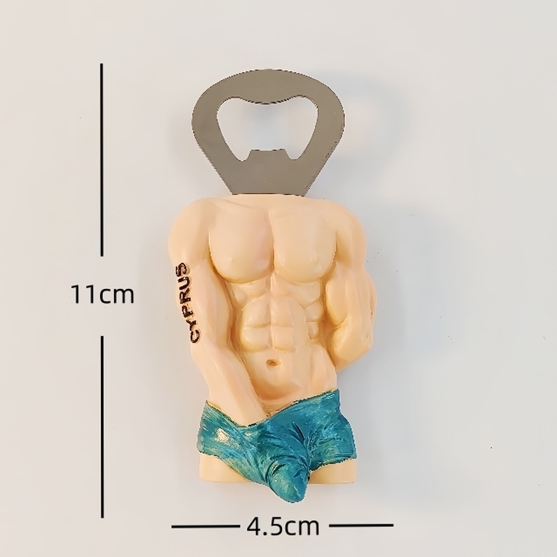3d Muscle Man Magnetic Bottle  - Home Bar And Fridge のレビューと価格