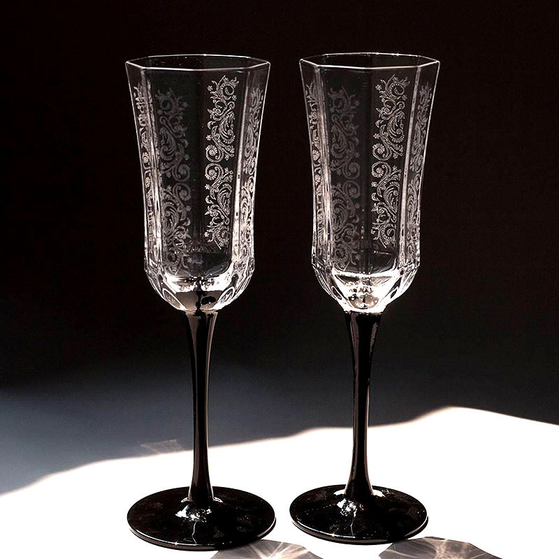 French Vintage Champagne Glass - Old Fashioned Glass のレビューと価格