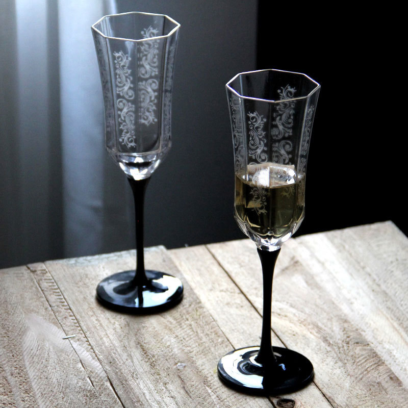 French Vintage Champagne Glass - Old Fashioned Glass のレビューと価格