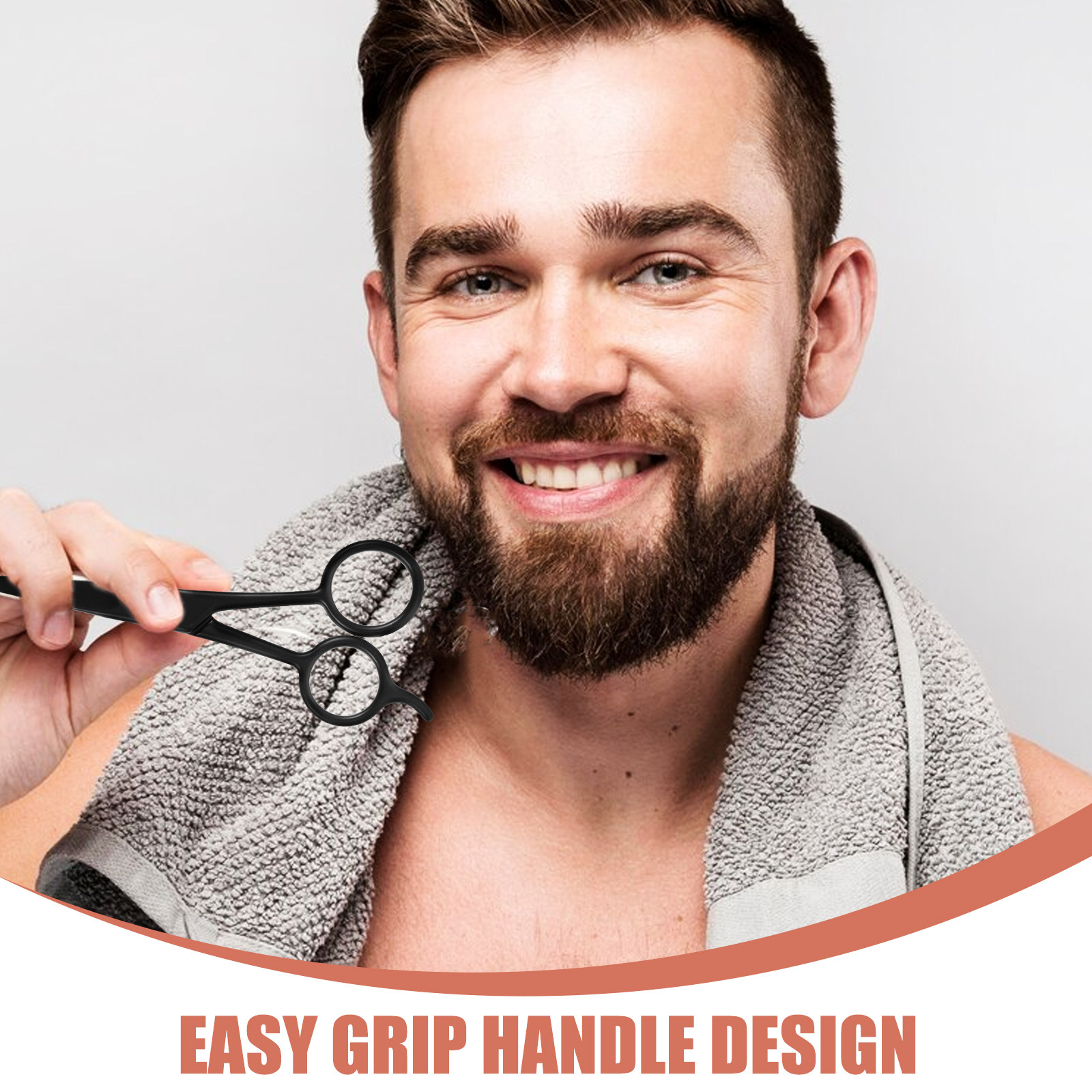 1Set Beard Shears Kit Stainles - Home Barber のレビューと価格