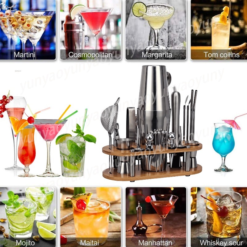 23-Piece Professional Bartende - Boston Shaker Set のレビューと価格