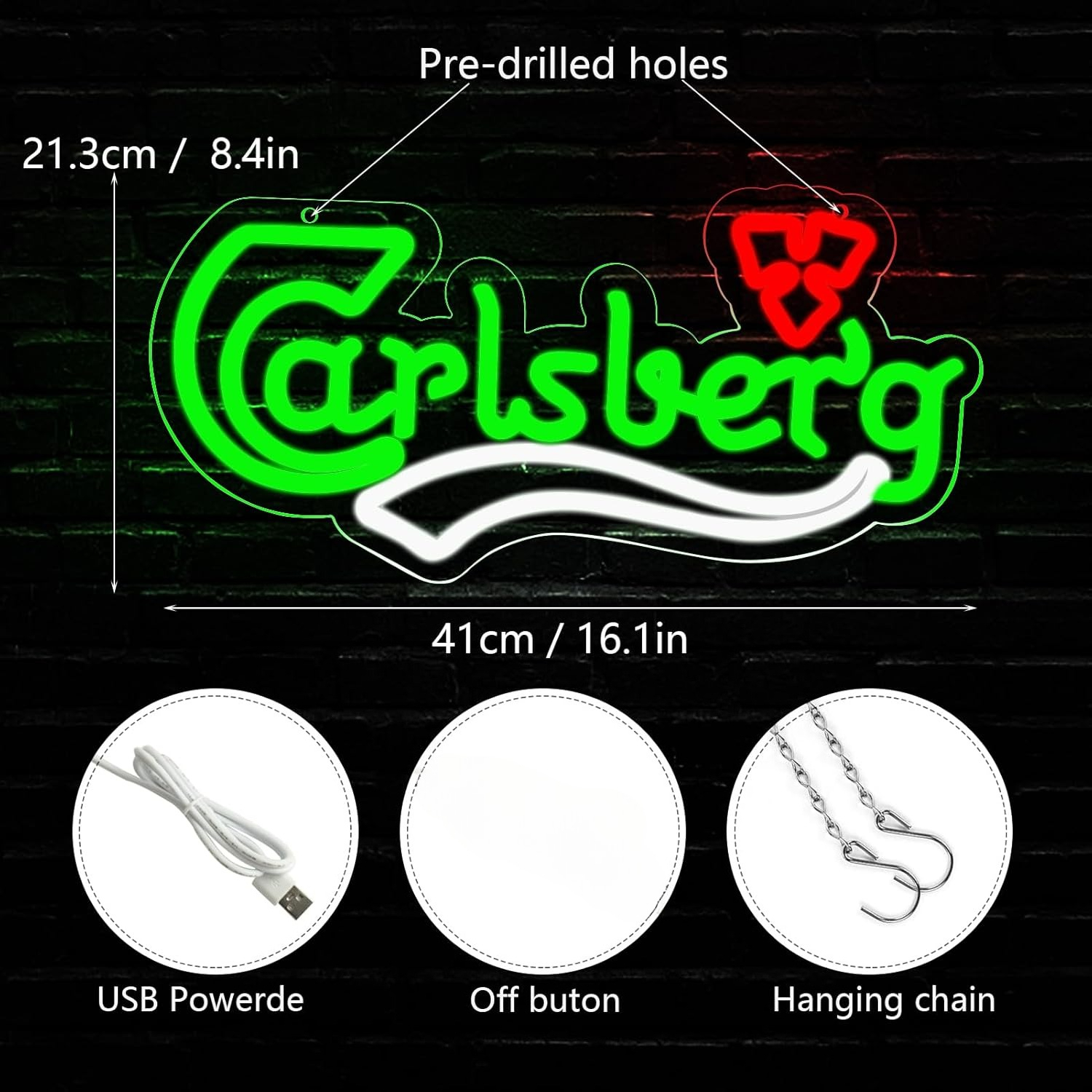 Beer Neon Sign Business USB Le - Home Bar Signs のレビューと価格
