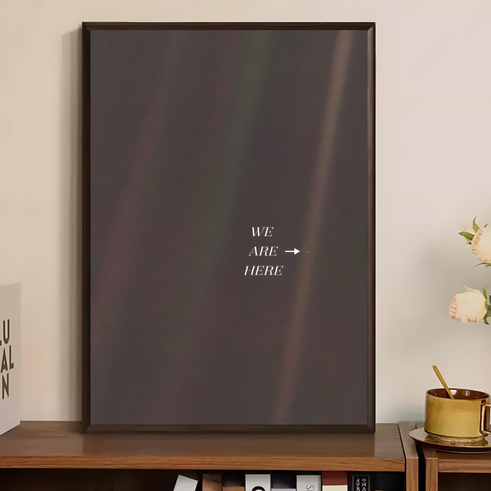 Cosmic Pale Blue Dot Poster Pa - Home Bar And Theater のレビューと価格