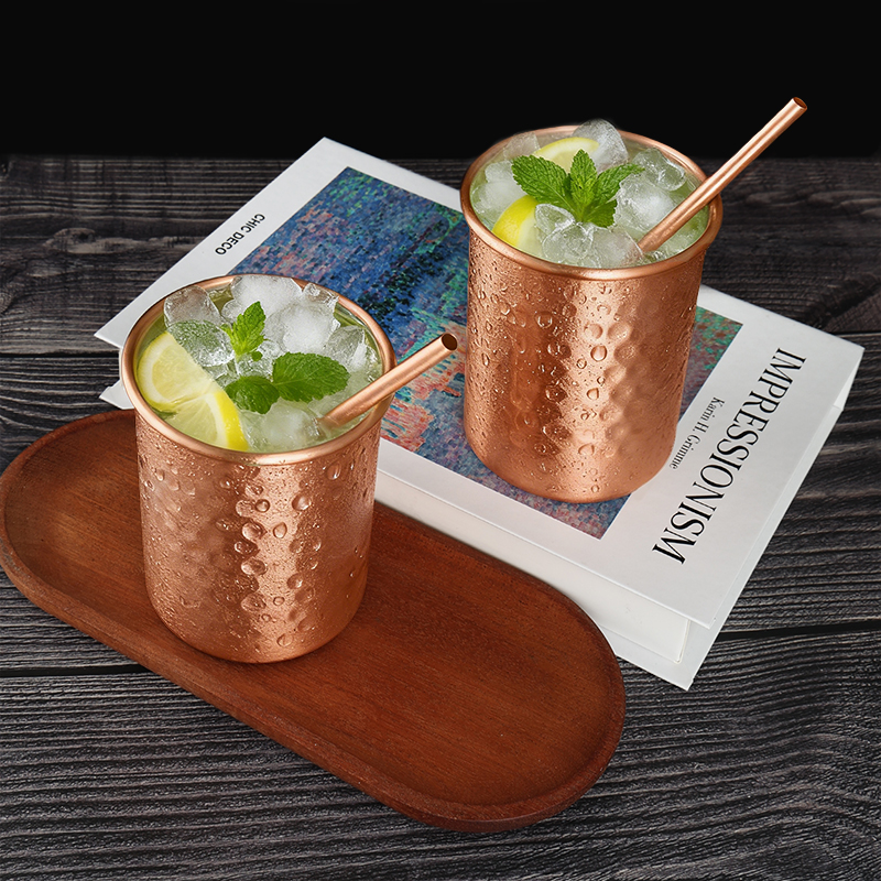 2/4PCS Pure Copper Moscow Mule - Mule Copper Mug のレビューと価格