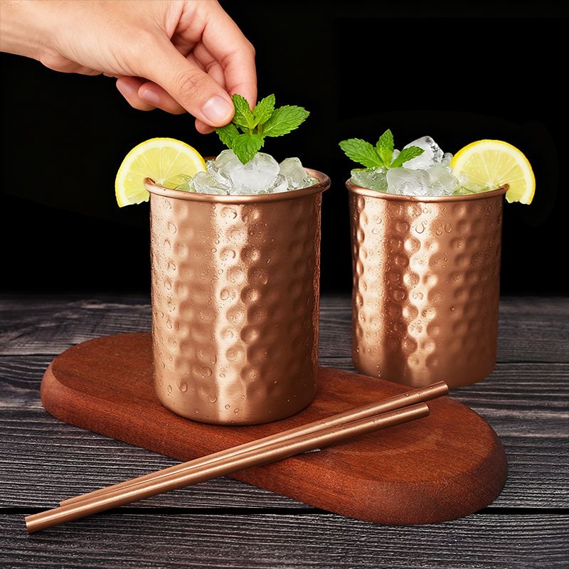 2/4PCS Pure Copper Moscow Mule - Mule Copper Mug のレビューと価格