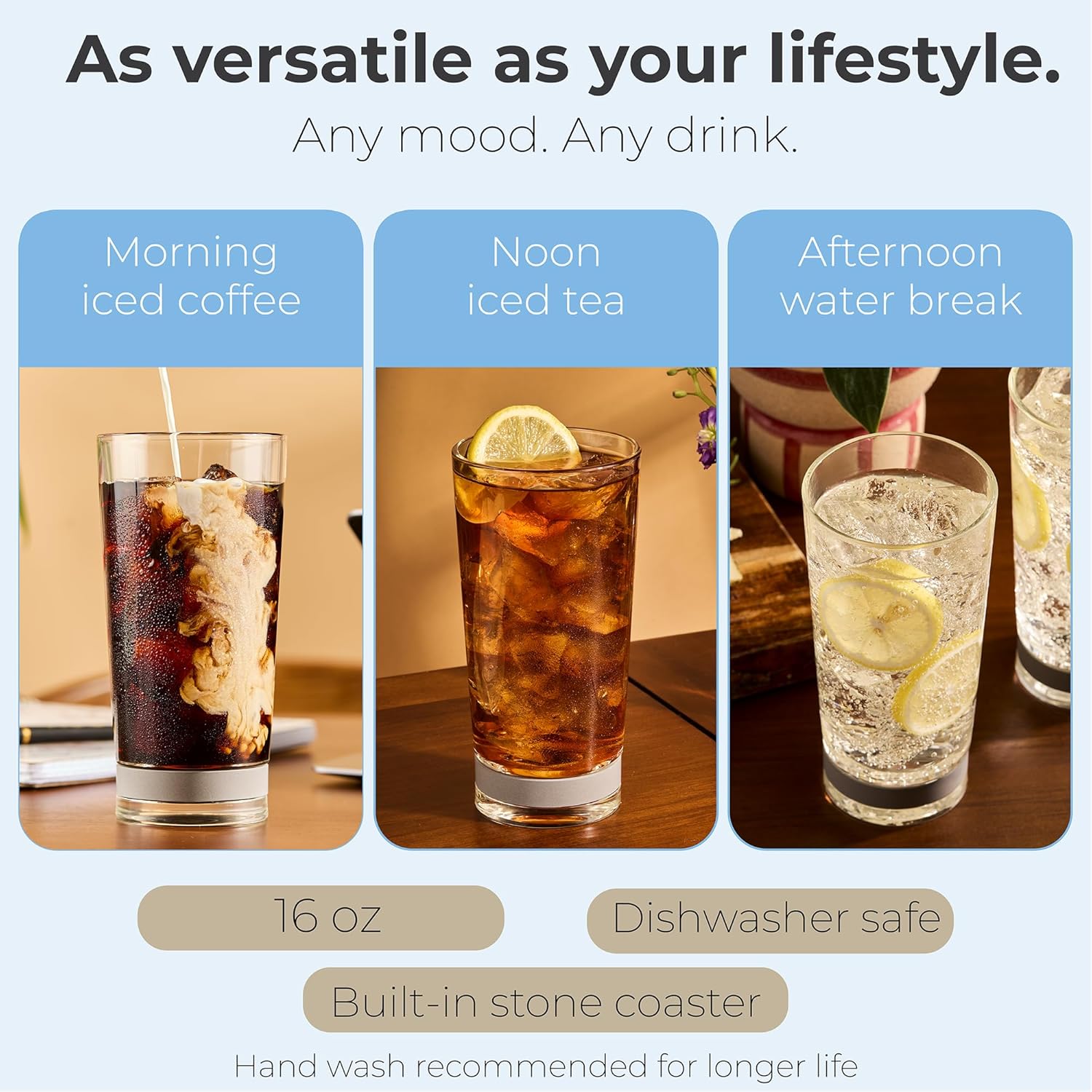 Highball Glass with Built-In S - Highball Glass Set のレビューと価格