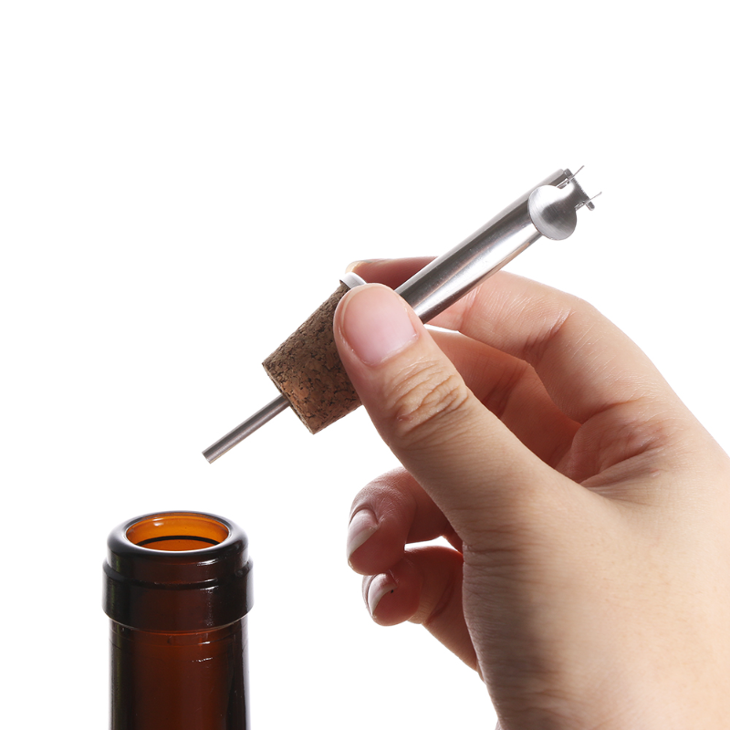 Stainless Steel Bottle Stopper - Wine Preservation Pump のレビューと価格
