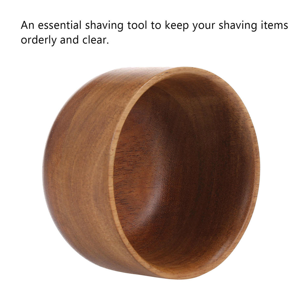 Wooden Men Shaving Bowl Light  - Home Barber のレビューと価格