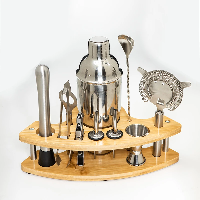 11pcs Stainless Steel Bartende - Boston Shaker Set のレビューと価格