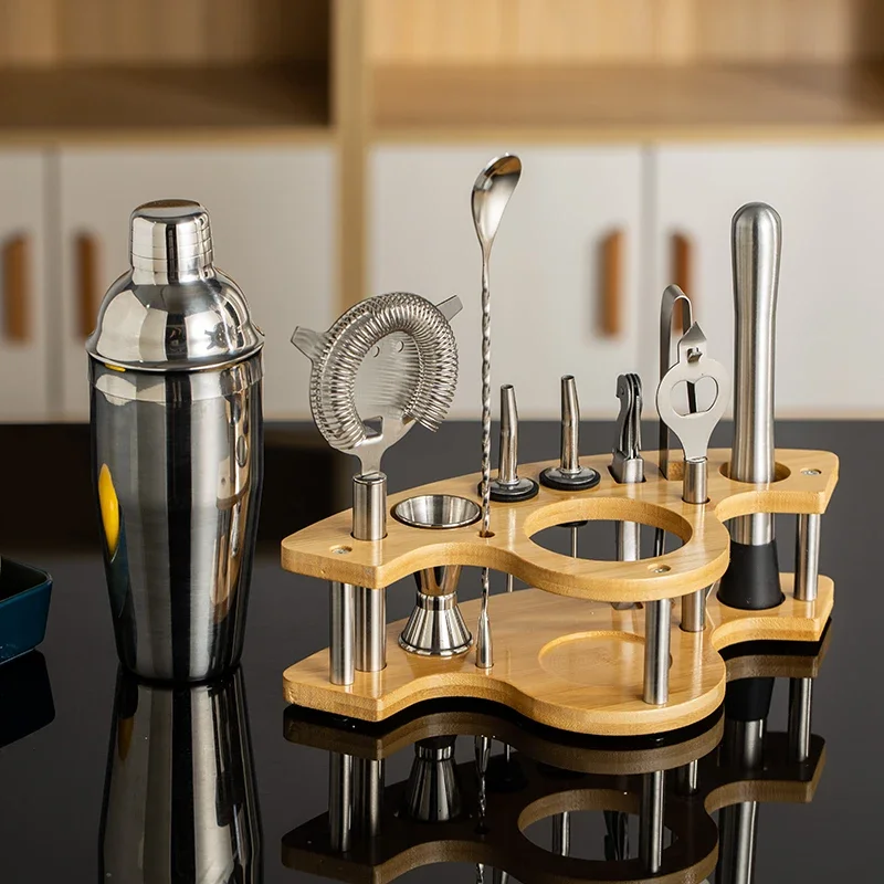 11pcs Stainless Steel Bartende - Boston Shaker Set のレビューと価格