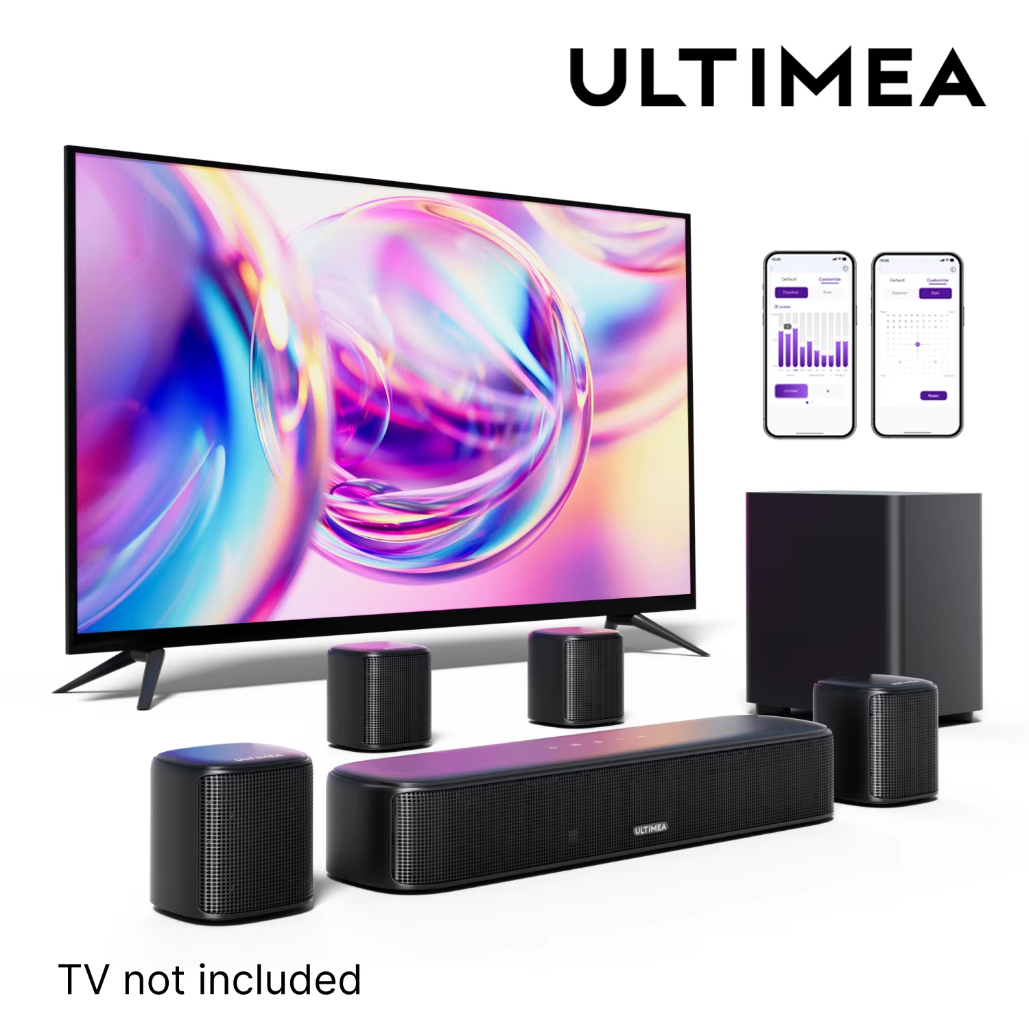 ULTIMEA 7.1 Channel Sound Bar  - Home Bar And Theater のレビューと価格