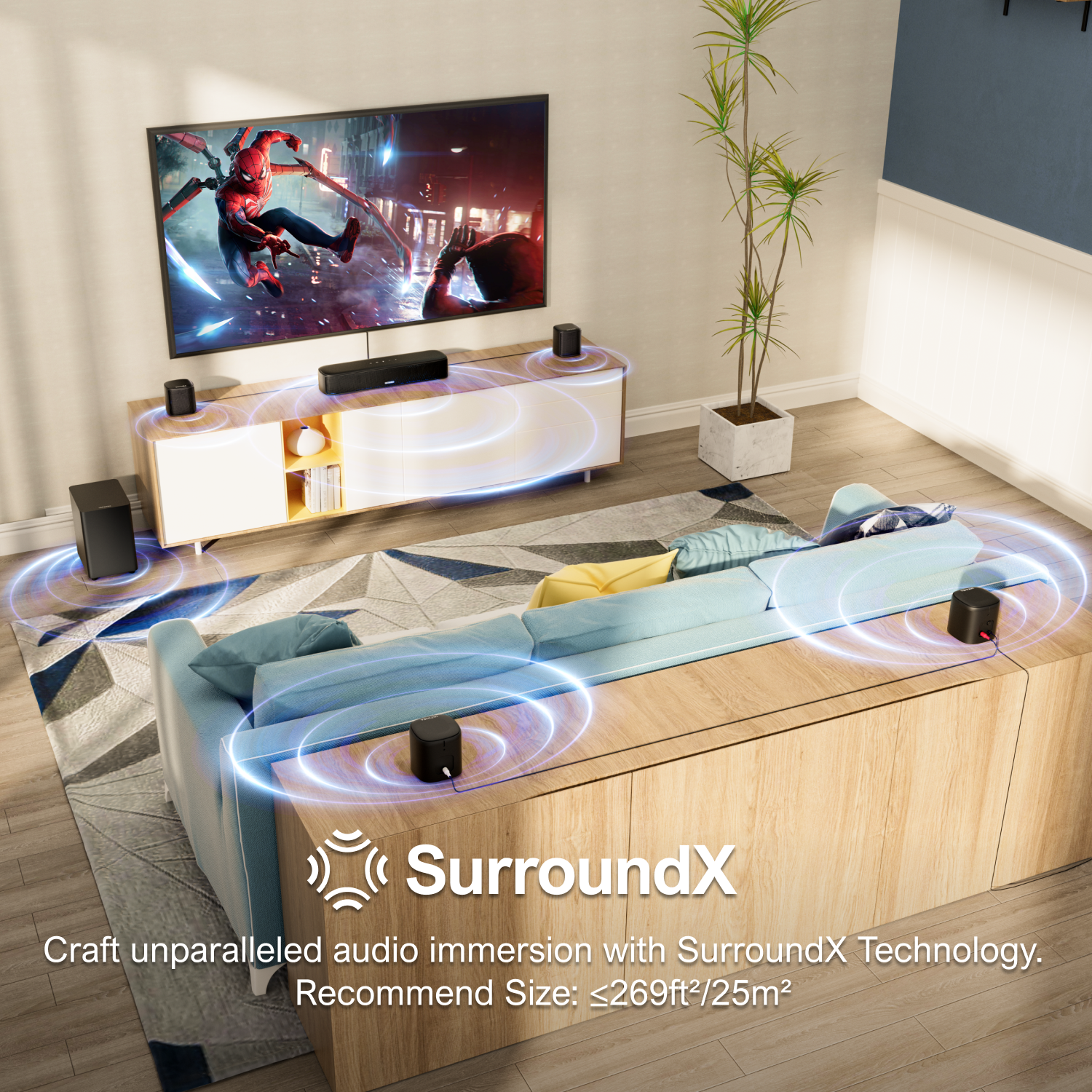 ULTIMEA 7.1 Channel Sound Bar  - Home Bar And Theater のレビューと価格