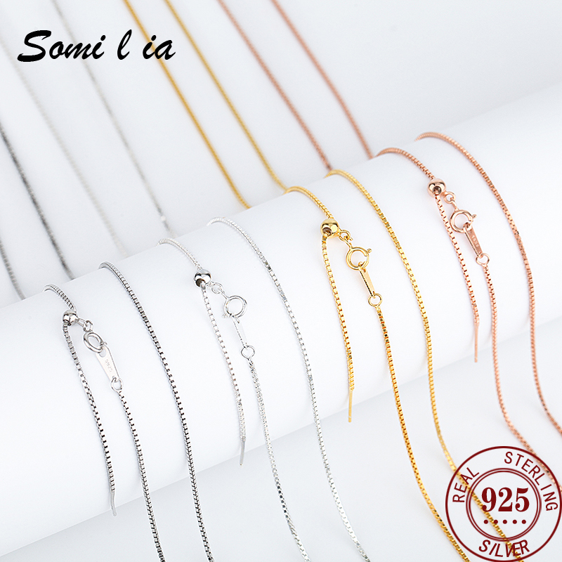 SOMILIA  Silver 925 Necklace B - Bar Cart Gold のレビューと価格