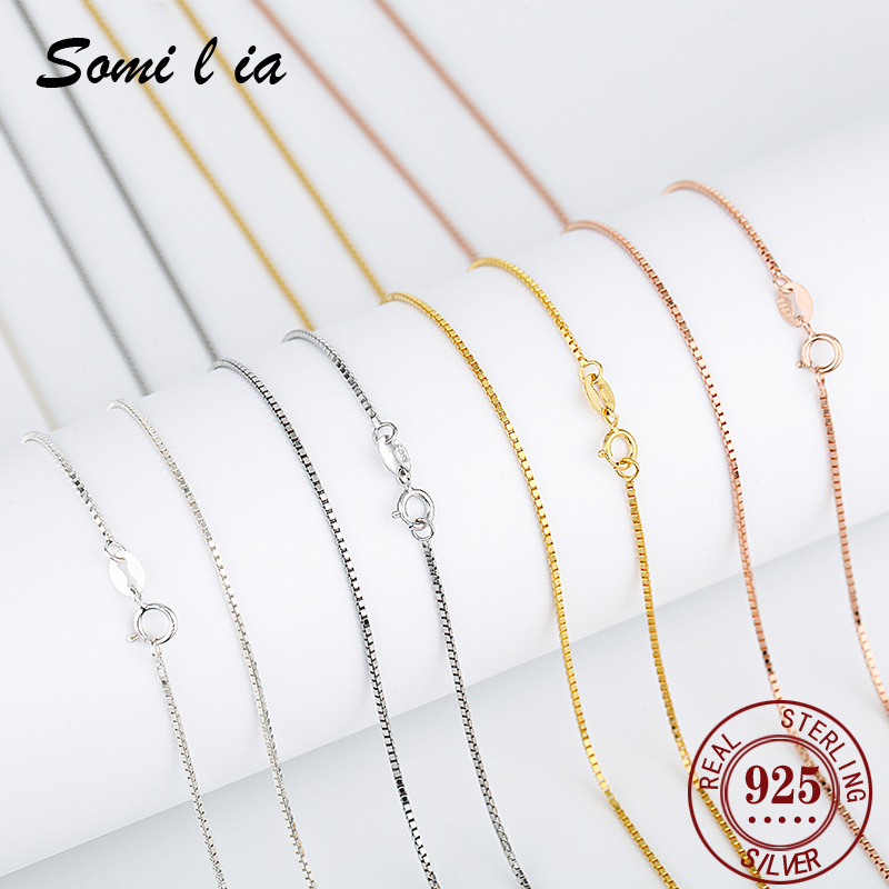 SOMILIA  Silver 925 Necklace B - Bar Cart Gold のレビューと価格