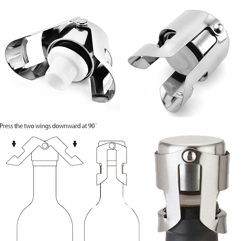 Champagne Stopper Sparkling Wi - Wine Preservation Pump のレビューと価格