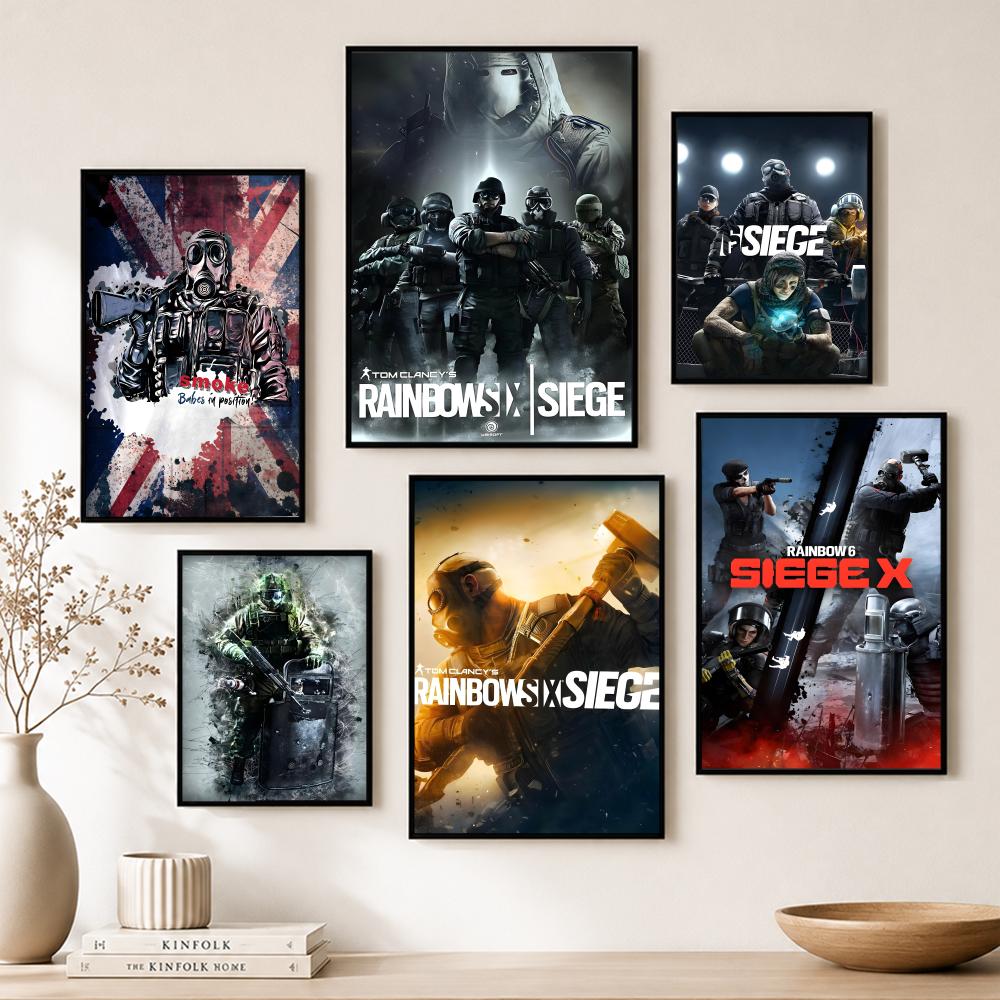 Game R-Rainbow Six Poster Pape - Home Bar And Theater のレビューと価格