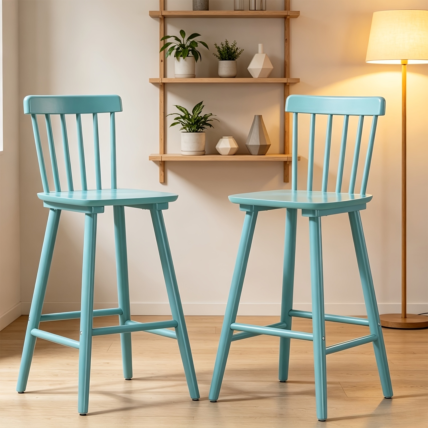 Bar Stools Set of 2, 26 Inch C - Home Bar And Counter のレビューと価格
